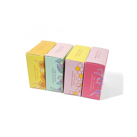 The Devilwood Shower Steamer Set in Sweet Osmanthus