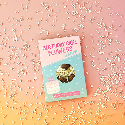 Birthday Cake Seed Ball Gift Box