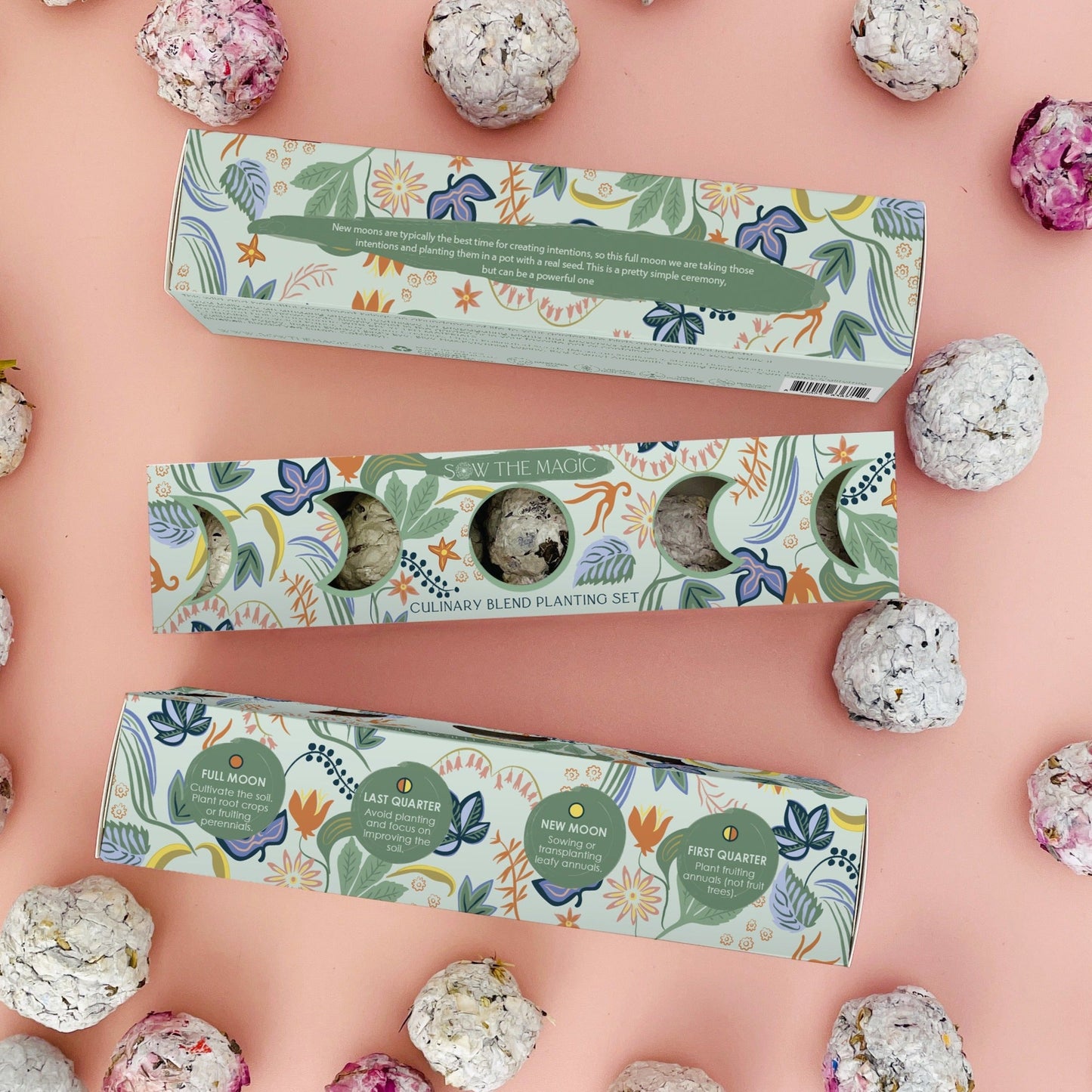 Moon Phase Culinary Seed Planting Set