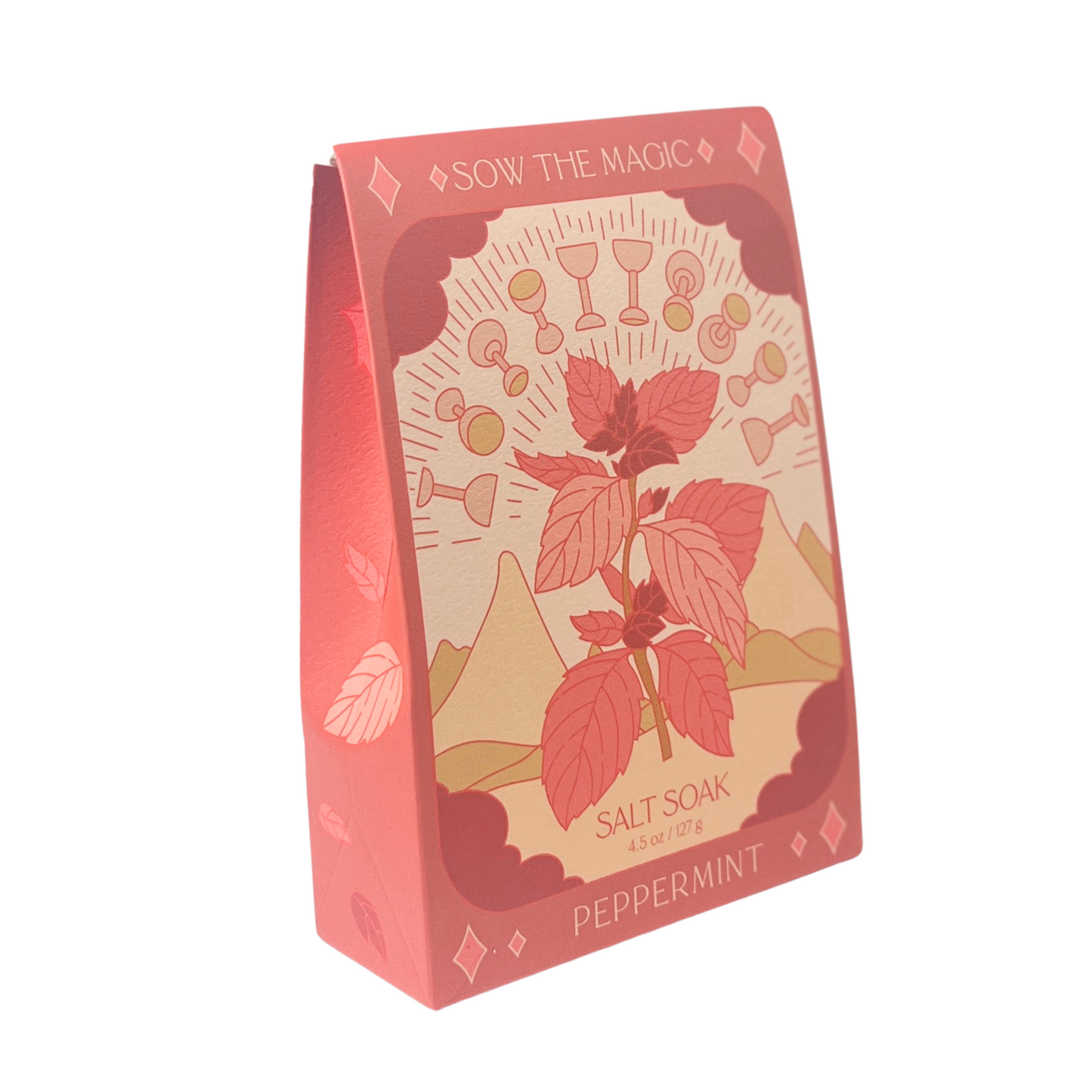 Peppermint Tarot Salt Soak