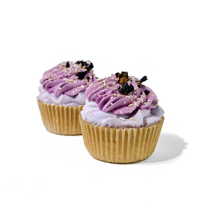 Lavender Mint Cupcake Bath Bomb