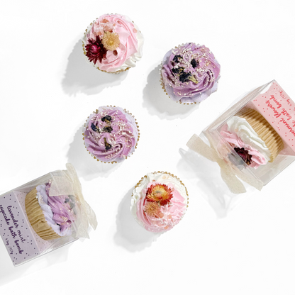 Lavender Mint Cupcake Bath Bomb