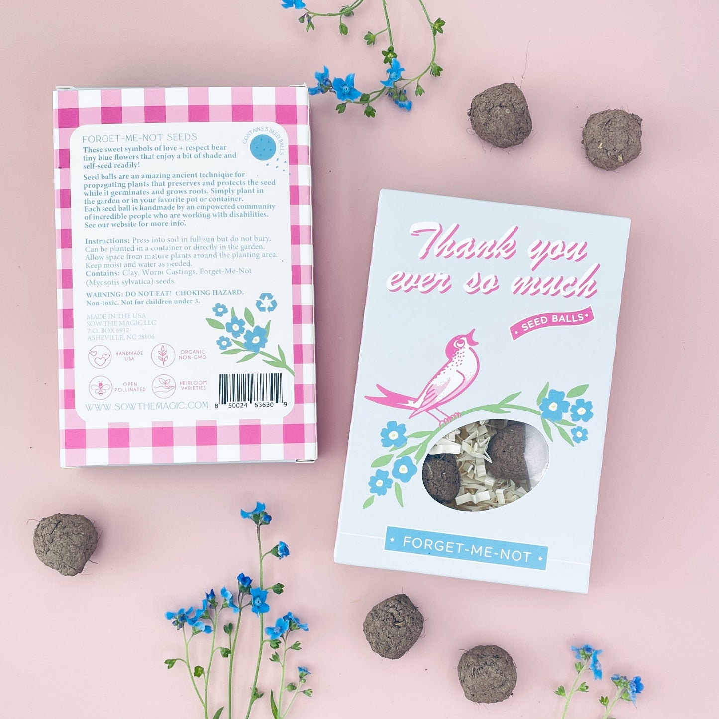Thank You So Much Seed Ball Gift Box