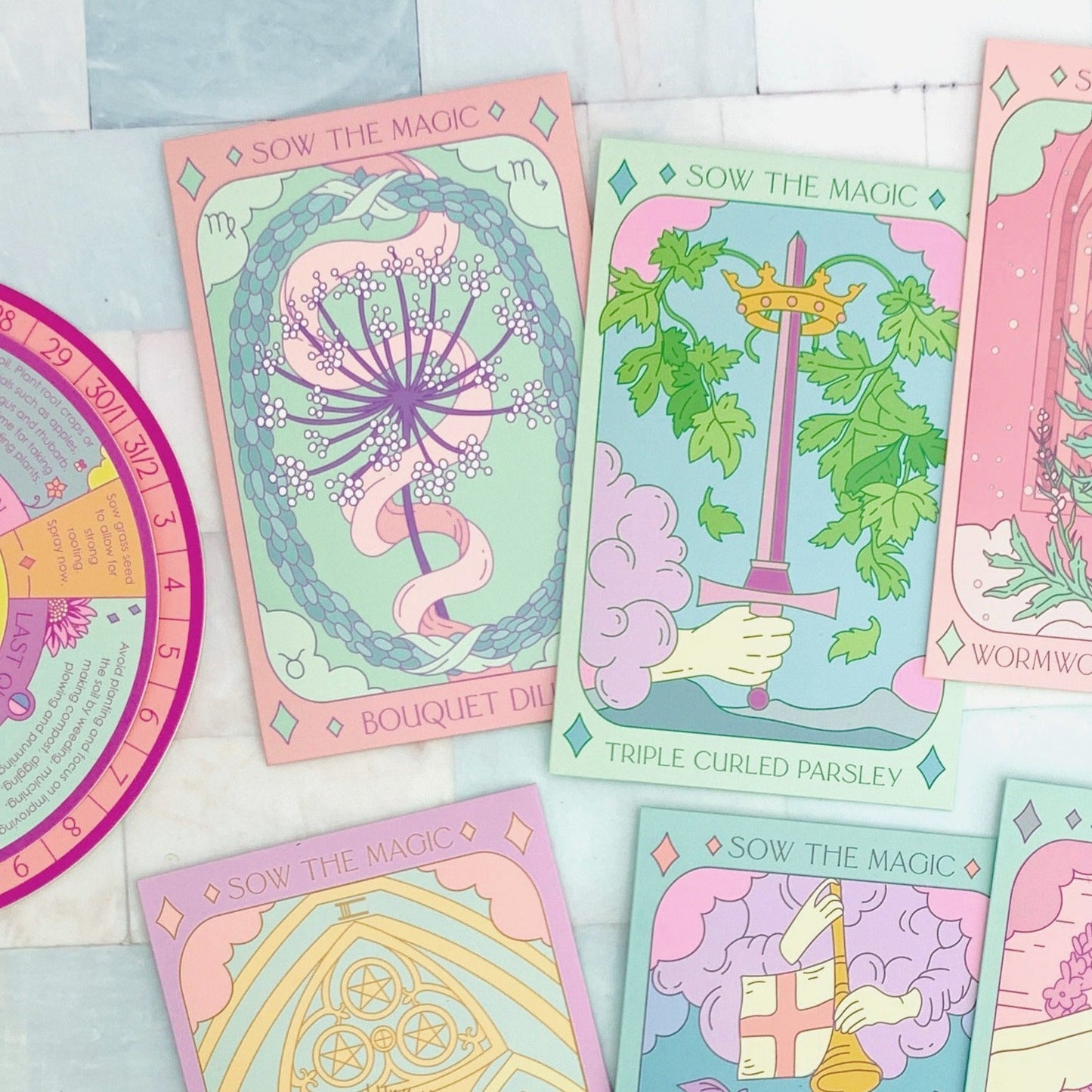 Bouquet Dill Tarot Seed Packet