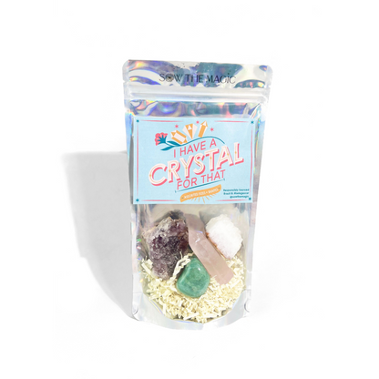I have a ❤️ CRYSTAL for that! A Bag of Natural Assorted Crystals