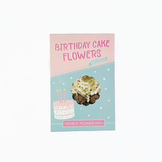 Birthday Cake Seed Ball Gift Box