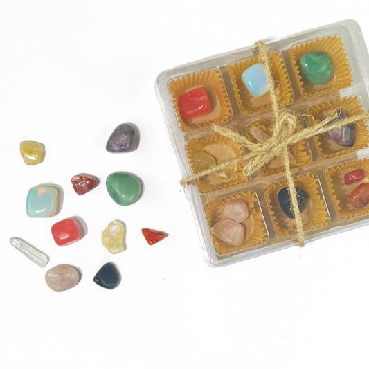 I have a ❤️ CRYSTAL for that! Natural Tumbled Gemstone Set
