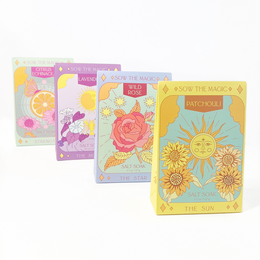 The Sun Salt Soak in Patchouli