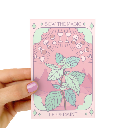 Peppermint Tarot Seed Packet