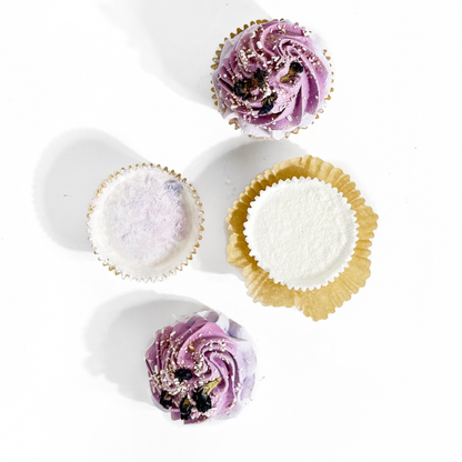 Lavender Mint Cupcake Bath Bomb