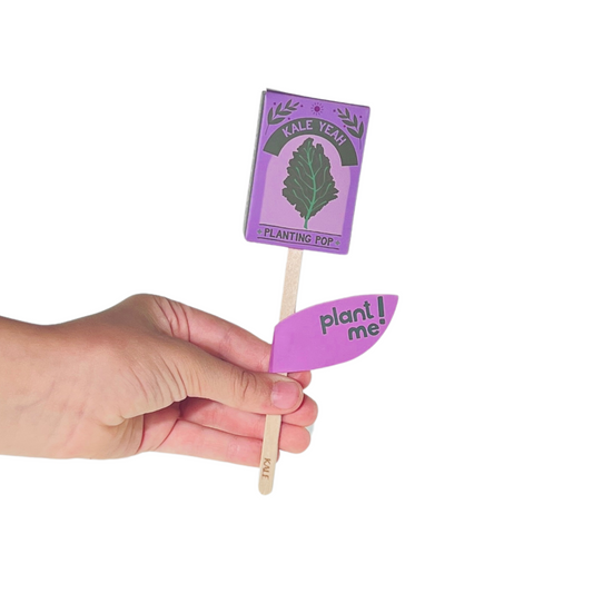 Kale Yeah!  Garden + Gift Seed Planting Pop