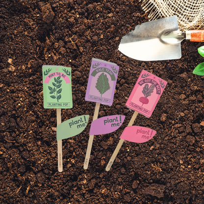 Kale Yeah!  Garden + Gift Seed Planting Pop