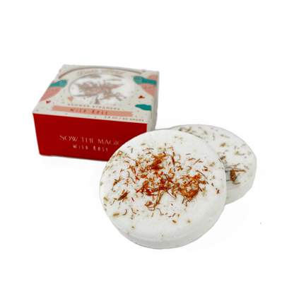 Love Bird Wild Rose Shower Steamer Set