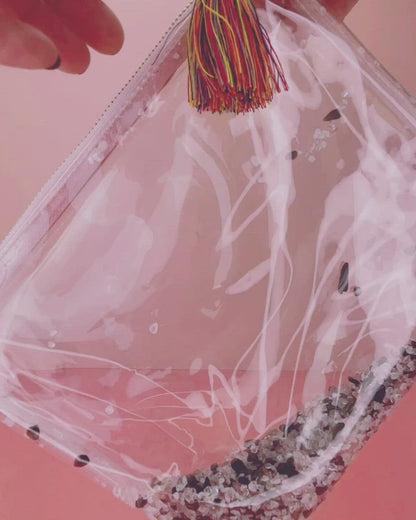Divine Healing Gemstone Cosmetic Bag